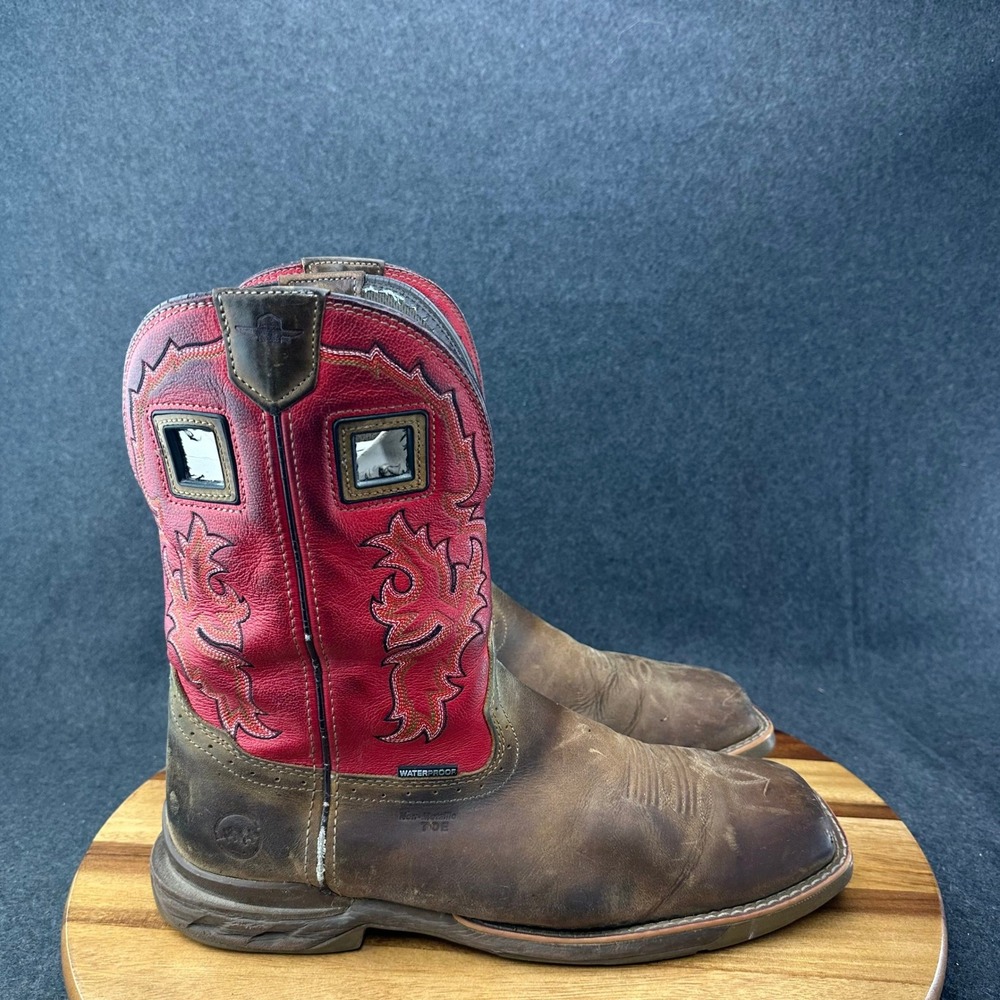 Double H Phantom Rider Boots DH5358 Men's 12D Red Composite Toe Waterproof